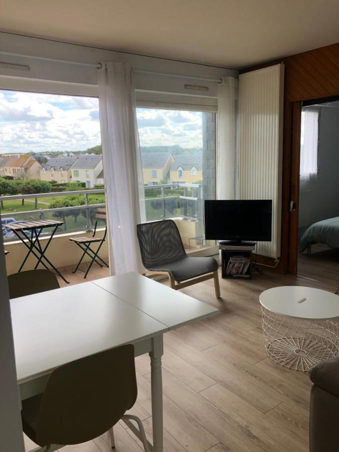 Appartamento Bleu Salé - F2 Courseulles avec balcon Esterno foto