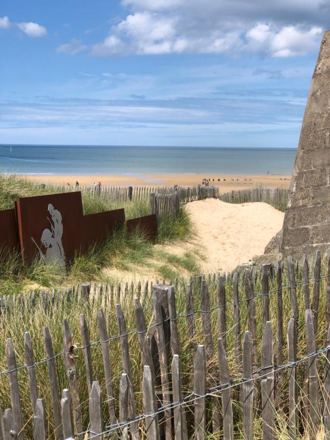 Appartamento Bleu Salé - F2 Courseulles avec balcon Esterno foto